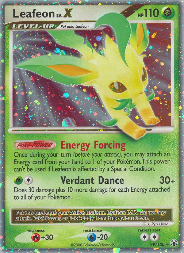 Leafeon LV.X (99/100) [Diamond & Pearl: Majestic Dawn] Pokemon Single Pokémon  | Multizone: Comics And Games