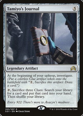Tamiyo's Journal (Entry 922) [Shadows over Innistrad] MTG Single Magic: The Gathering  | Multizone: Comics And Games