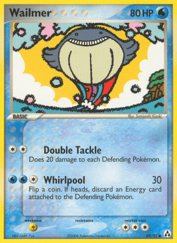 Wailmer (69/92) [EX: Legend Maker] Pokemon Single Pokémon  | Multizone: Comics And Games