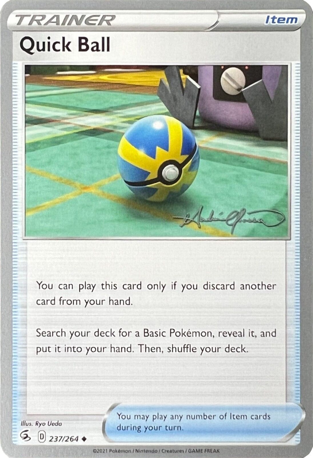 Quick Ball (237/264) (The Shape of Mew - Andre Chiasson) [World Championships 2022] Pokemon Single Pokémon  | Multizone: Comics And Games