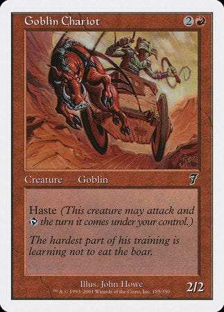 Goblin Chariot [Seventh Edition] MTG Single Magic: The Gathering  | Multizone: Comics And Games