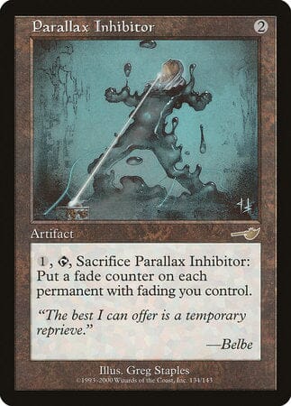 Parallax Inhibitor [Nemesis] MTG Single Magic: The Gathering  | Multizone: Comics And Games