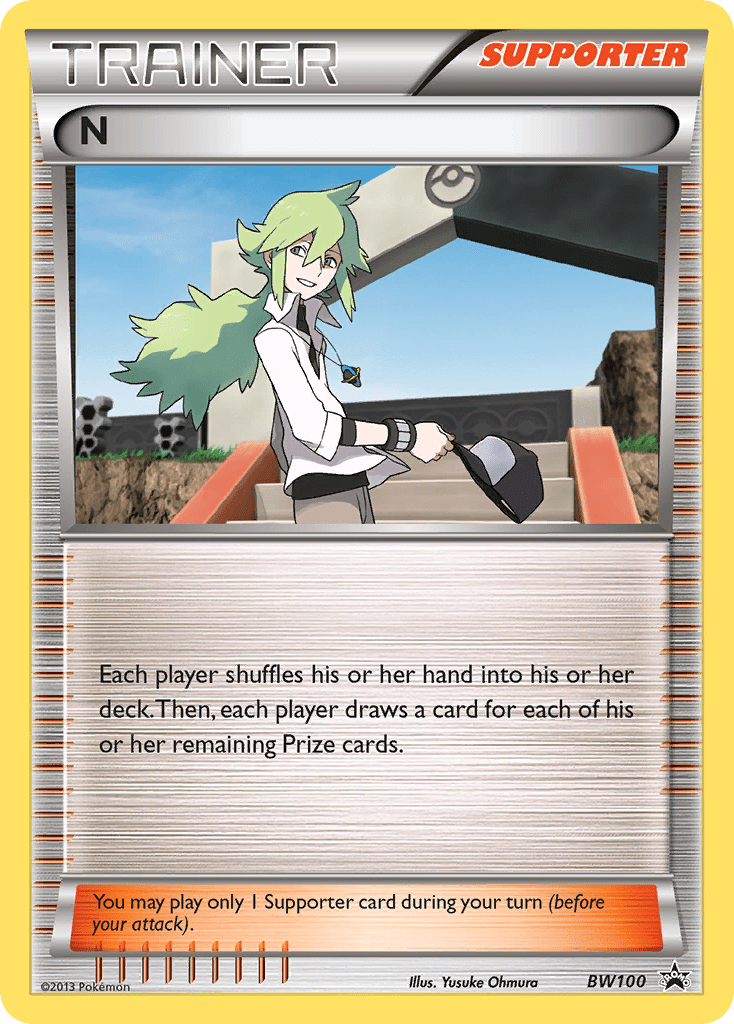 N (BW100) [Black & White: Black Star Promos] Pokemon Single Pokémon  | Multizone: Comics And Games