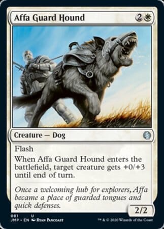 Affa Guard Hound [Jumpstart] MTG Single Magic: The Gathering  | Multizone: Comics And Games