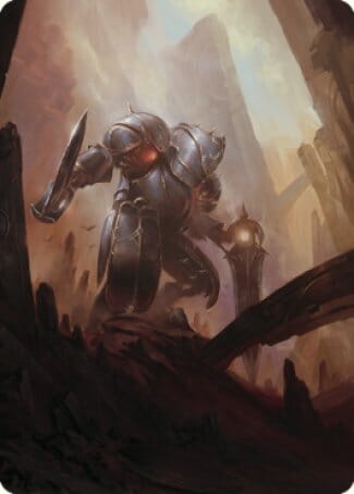 Mountain Art Card [The Brothers' War Art Series] MTG Single Magic: The Gathering  | Multizone: Comics And Games