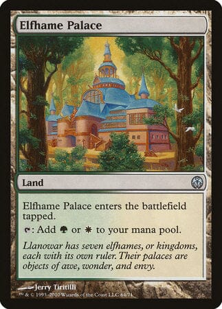 Elfhame Palace [Duel Decks: Phyrexia vs. the Coalition] MTG Single Magic: The Gathering  | Multizone: Comics And Games