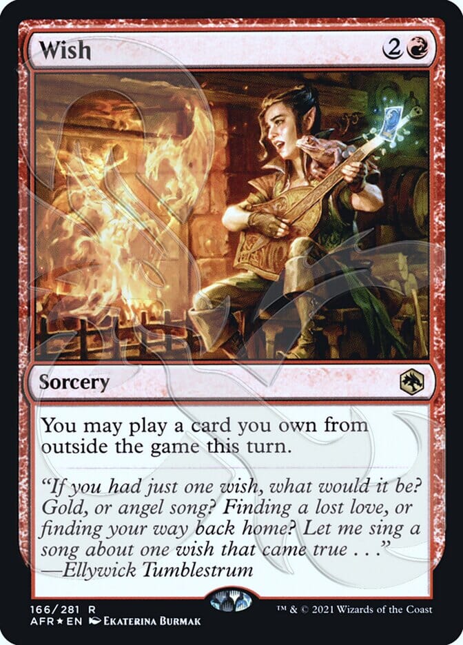 Wish (Ampersand Promo) [Dungeons & Dragons: Adventures in the Forgotten Realms Promos] MTG Single Magic: The Gathering  | Multizone: Comics And Games