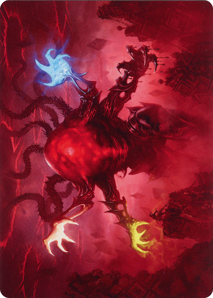 Omnath, Locus of All Art Card (51) [March of the Machine Art Series] MTG Single Magic: The Gathering  | Multizone: Comics And Games