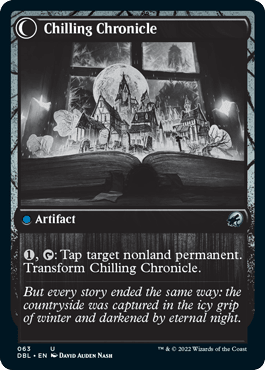 Mysterious Tome // Chilling Chronicle [Innistrad: Double Feature] MTG Single Magic: The Gathering  | Multizone: Comics And Games