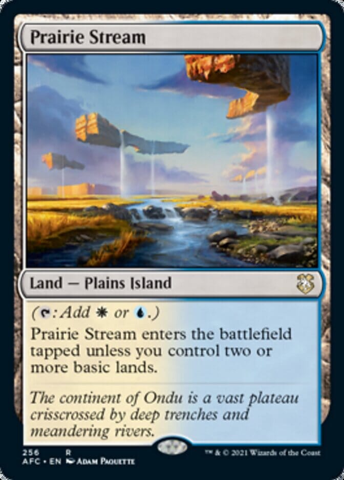 Prairie Stream [Dungeons & Dragons: Adventures in the Forgotten Realms Commander] MTG Single Magic: The Gathering  | Multizone: Comics And Games