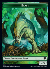 Beast (18) // Beast Token (19) [Commander Legends Tokens] MTG Single Magic: The Gathering  | Multizone: Comics And Games