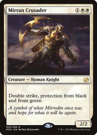 Mirran Crusader [Modern Masters 2015] MTG Single Magic: The Gathering  | Multizone: Comics And Games