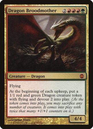 Dragon Broodmother [Alara Reborn] MTG Single Magic: The Gathering  | Multizone: Comics And Games
