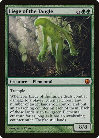 Liege of the Tangle [Scars of Mirrodin] MTG Single Magic: The Gathering  | Multizone: Comics And Games