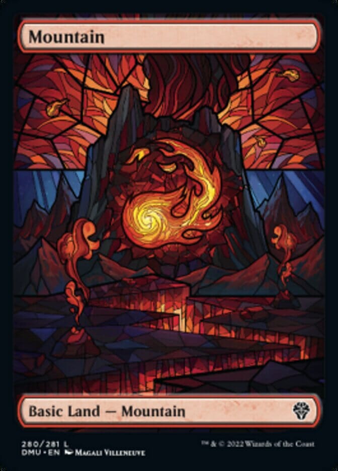 Mountain (Showcase) [Dominaria United] MTG Single Magic: The Gathering  | Multizone: Comics And Games