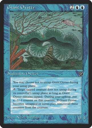 Giant Oyster [Homelands] MTG Single Magic: The Gathering  | Multizone: Comics And Games