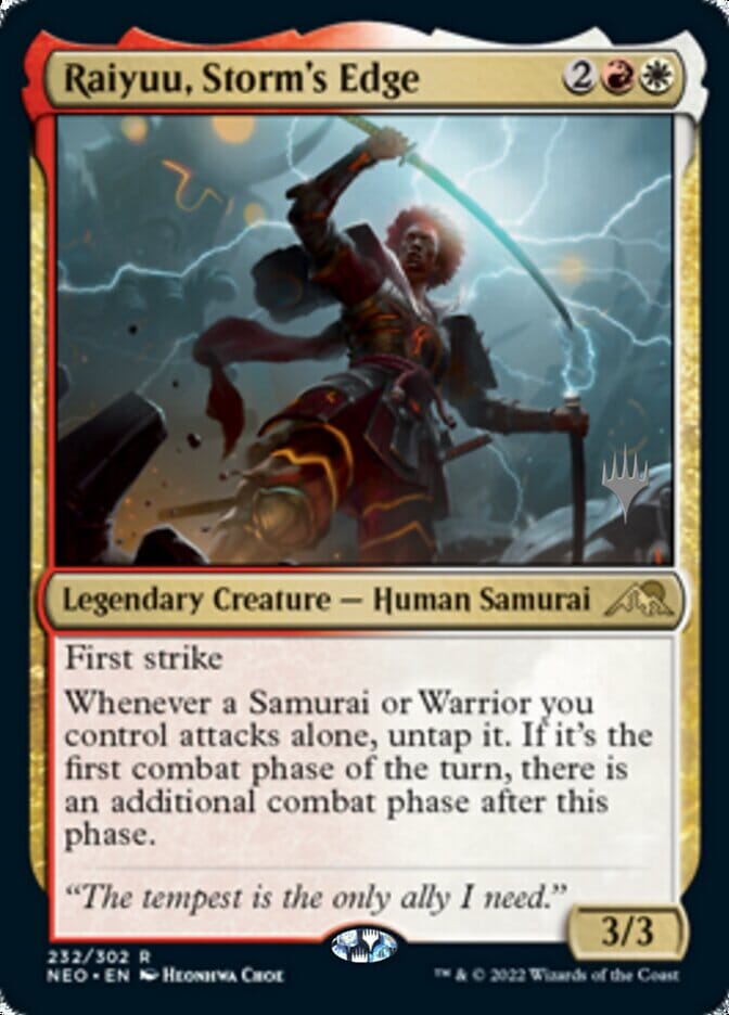 Raiyuu, Storm's Edge (Promo Pack) [Kamigawa: Neon Dynasty Promos] MTG Single Magic: The Gathering  | Multizone: Comics And Games