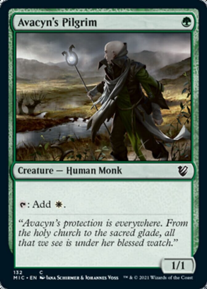 Avacyn's Pilgrim [Innistrad: Midnight Hunt Commander] MTG Single Magic: The Gathering  | Multizone: Comics And Games