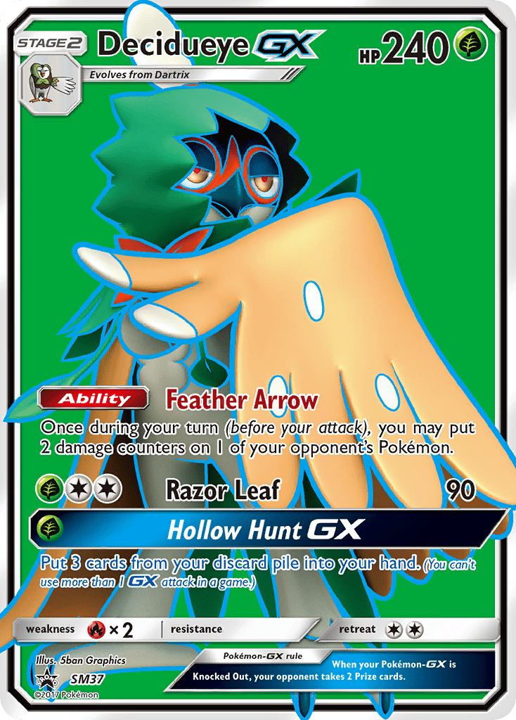 Decidueye GX (SM37) [Sun & Moon: Black Star Promos] Pokemon Single Pokémon  | Multizone: Comics And Games