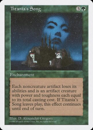 Titania's Song [Fifth Edition] MTG Single Magic: The Gathering  | Multizone: Comics And Games