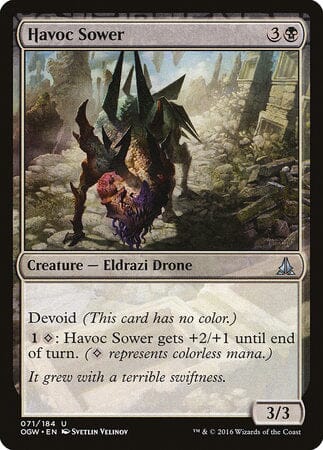 Havoc Sower [Oath of the Gatewatch] MTG Single Magic: The Gathering  | Multizone: Comics And Games