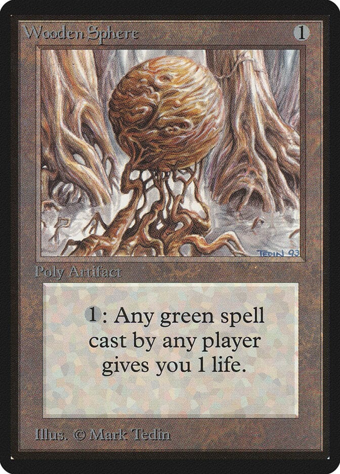 Wooden Sphere [Limited Edition Beta] MTG Single Magic: The Gathering  | Multizone: Comics And Games