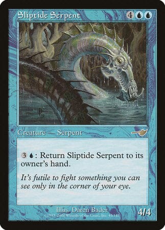 Sliptide Serpent [Nemesis] MTG Single Magic: The Gathering  | Multizone: Comics And Games
