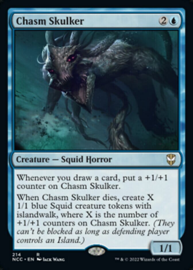 Chasm Skulker [Streets of New Capenna Commander] MTG Single Magic: The Gathering  | Multizone: Comics And Games