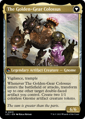 Tetzin, Gnome Champion // The Golden-Gear Colossus [The Lost Caverns of Ixalan Commander] | Multizone: Comics And Games