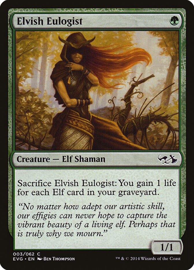 Elvish Eulogist (Elves vs. Goblins) [Duel Decks Anthology] MTG Single Magic: The Gathering  | Multizone: Comics And Games
