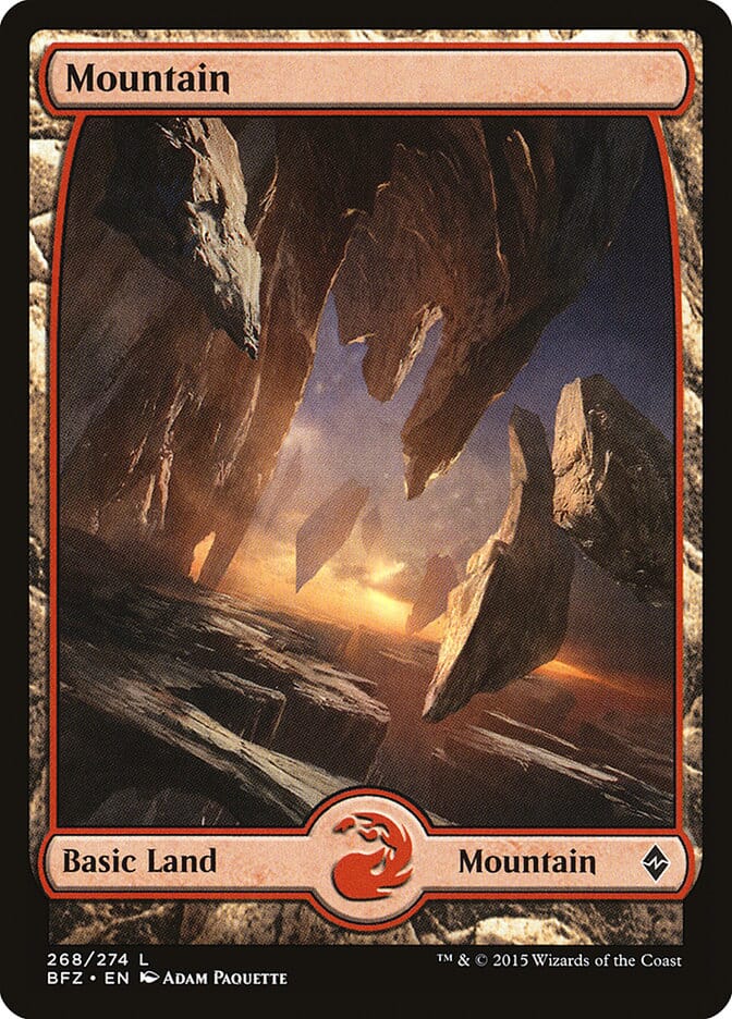 Mountain (268) [Battle for Zendikar] MTG Single Magic: The Gathering  | Multizone: Comics And Games