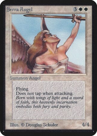Serra Angel [Limited Edition Alpha] MTG Single Magic: The Gathering  | Multizone: Comics And Games