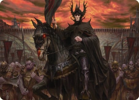 The Mouth of Sauron Art Card [The Lord of the Rings: Tales of Middle-earth Art Series] MTG Single Magic: The Gathering  | Multizone: Comics And Games