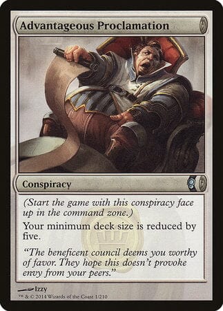 Advantageous Proclamation [Conspiracy] MTG Single Magic: The Gathering  | Multizone: Comics And Games