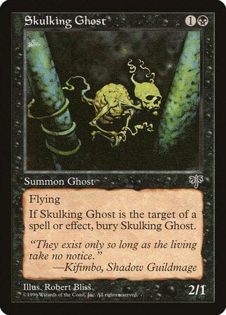 Skulking Ghost [Mirage] MTG Single Magic: The Gathering  | Multizone: Comics And Games