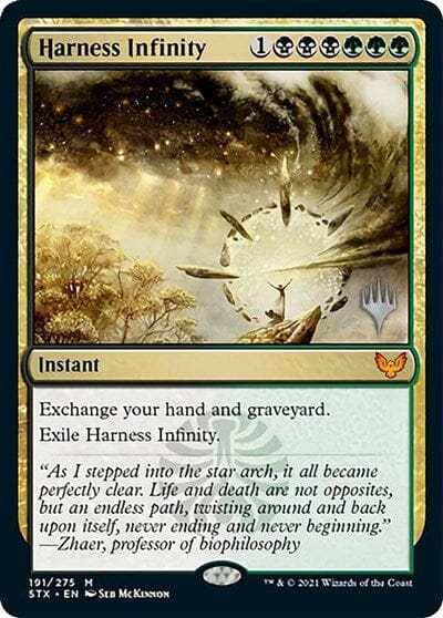 Harness Infinity (Promo Pack) [Strixhaven: School of Mages Promos] MTG Single Magic: The Gathering  | Multizone: Comics And Games