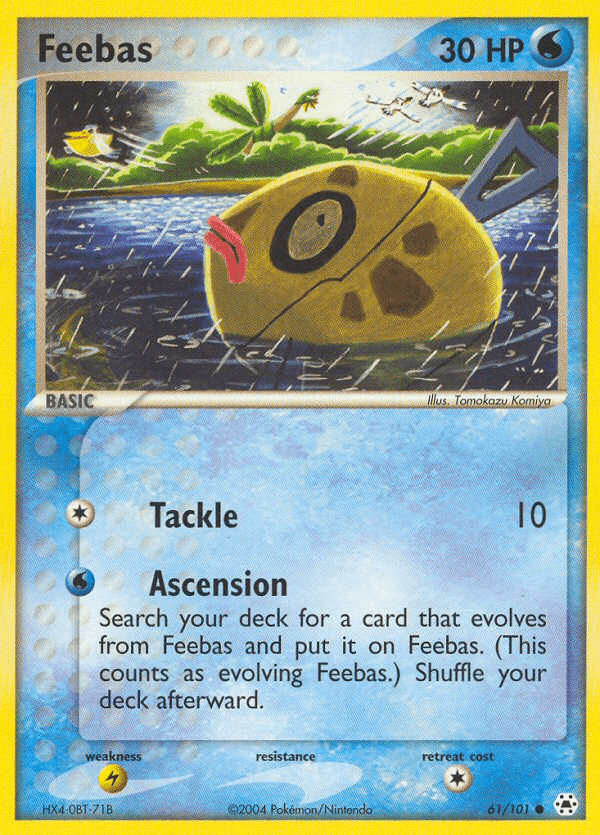 Feebas (61/101) [EX: Hidden Legends] Pokemon Single Pokémon  | Multizone: Comics And Games
