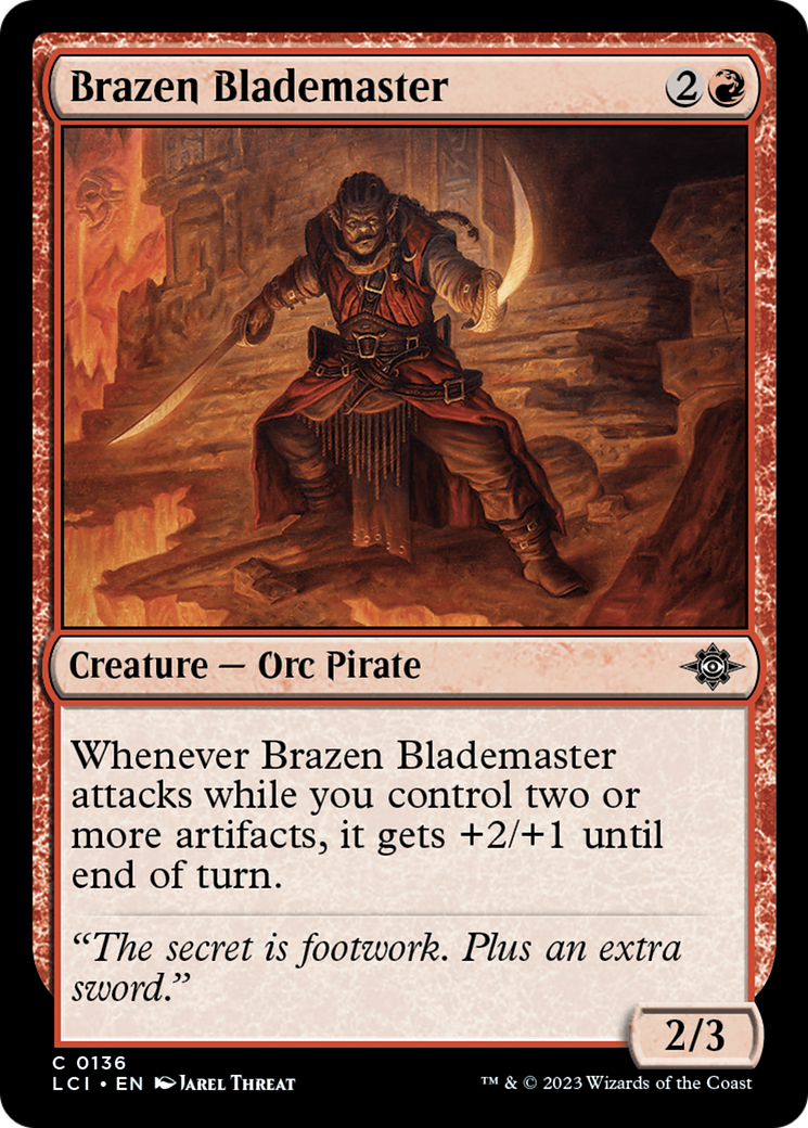Brazen Blademaster [The Lost Caverns of Ixalan] | Multizone: Comics And Games