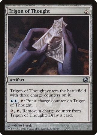 Trigon of Thought [Scars of Mirrodin] MTG Single Magic: The Gathering  | Multizone: Comics And Games