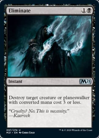 Eliminate [Core Set 2021] MTG Single Magic: The Gathering  | Multizone: Comics And Games