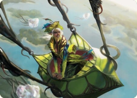 Nael, Avizoa Aeronaut Art Card [Dominaria United Art Series] MTG Single Magic: The Gathering  | Multizone: Comics And Games