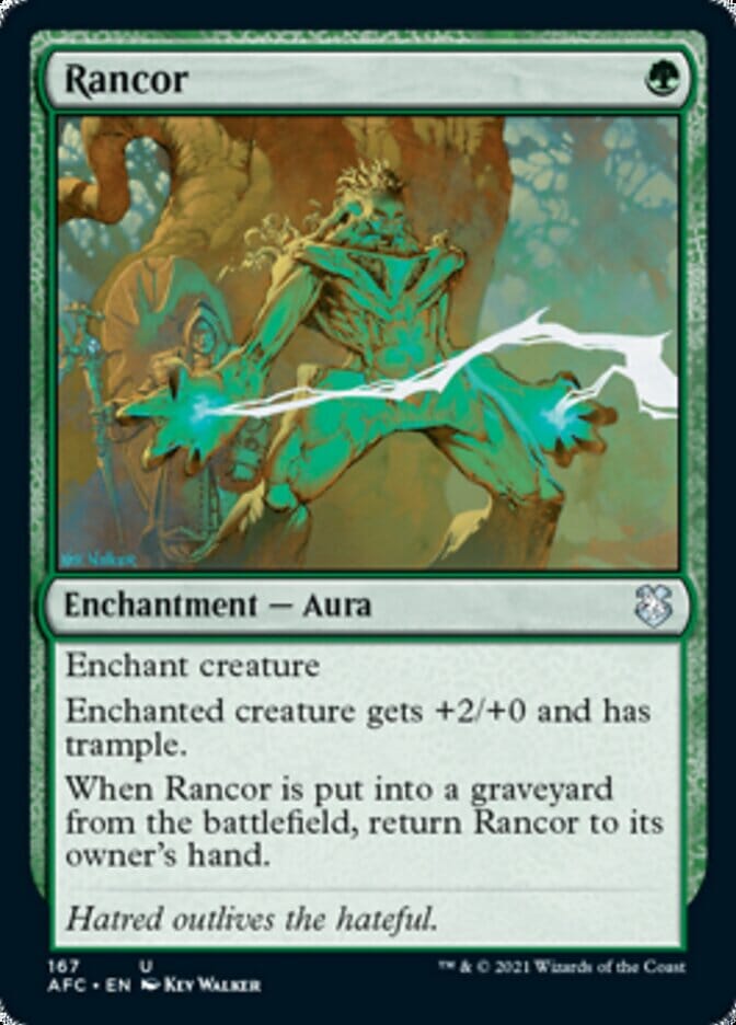 Rancor [Dungeons & Dragons: Adventures in the Forgotten Realms Commander] MTG Single Magic: The Gathering  | Multizone: Comics And Games