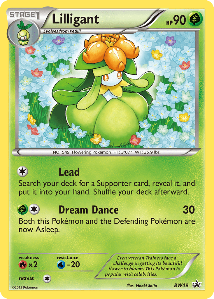Lilligant (BW49) [Black & White: Black Star Promos] Pokemon Single Pokémon  | Multizone: Comics And Games