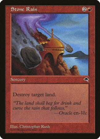 Stone Rain [Tempest] MTG Single Magic: The Gathering  | Multizone: Comics And Games