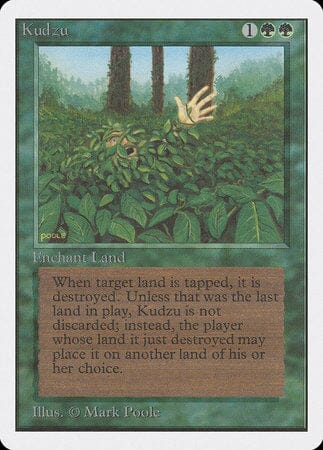 Kudzu [Unlimited Edition] MTG Single Magic: The Gathering  | Multizone: Comics And Games