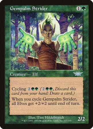 Gempalm Strider [Legions] MTG Single Magic: The Gathering  | Multizone: Comics And Games