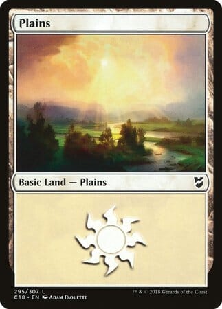 Plains (295) [Commander 2018] MTG Single Magic: The Gathering  | Multizone: Comics And Games