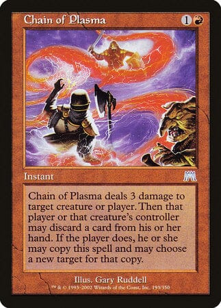 Chain of Plasma [Onslaught] MTG Single Magic: The Gathering  | Multizone: Comics And Games