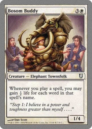 Bosom Buddy [Unhinged] MTG Single Magic: The Gathering  | Multizone: Comics And Games