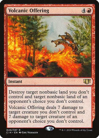 Volcanic Offering [Commander 2014] MTG Single Magic: The Gathering  | Multizone: Comics And Games